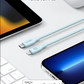 Anker 542 USB-C to Lightning Cable Bio-Based 3ft Blue High-Speed Charging