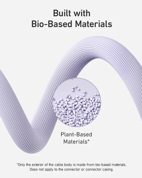 Anker 542 USB-C to Lightning Cable: Bio-Based, Durable, Fast Charging, Violet