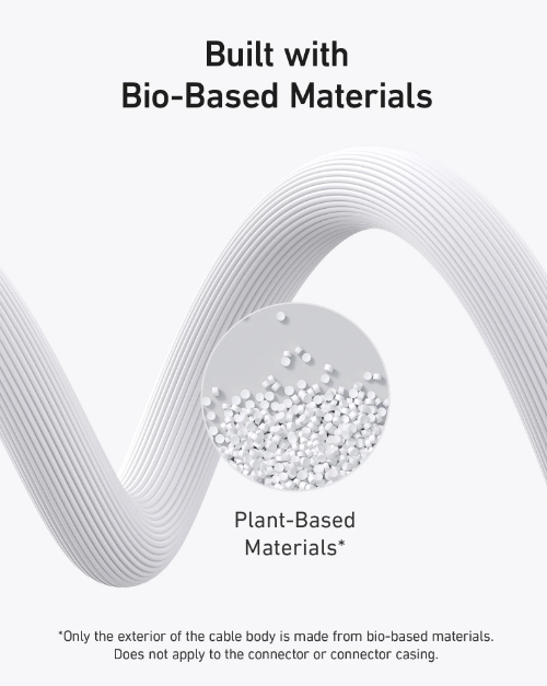 Anker Bio-Based Durable USB-C to Lightning Cable 3ft - Eco-Friendly Fast Charging