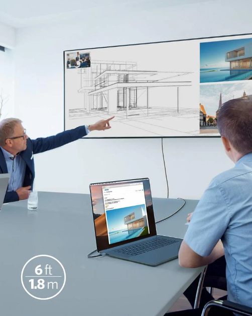 Premium Anker 6ft USB-C to HDMI Cable: 4K 60Hz Video and Audio