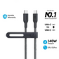 Anker 544 USB-C to USB-C Cable: 140W Bio-Nylon Fast Charging Power Cable