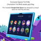 Honor Pad X8a 11-inch Kids Edition Wi-Fi Tablet with 128GB Storage