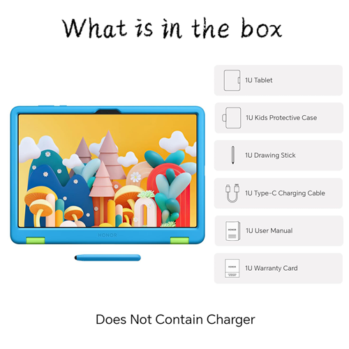 Honor Pad X8a 11-inch Kids Edition Wi-Fi Tablet with 128GB Storage