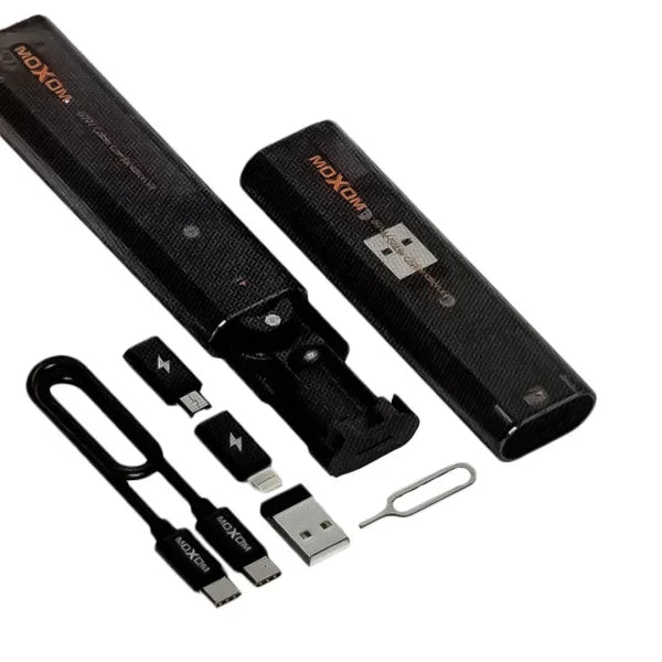 MOXOM LX-CB804 60W Black Cable Combination Travel Kit