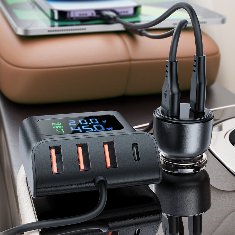 Acefast B11 138W Fast Car Charger with USB‑C and USB‑A