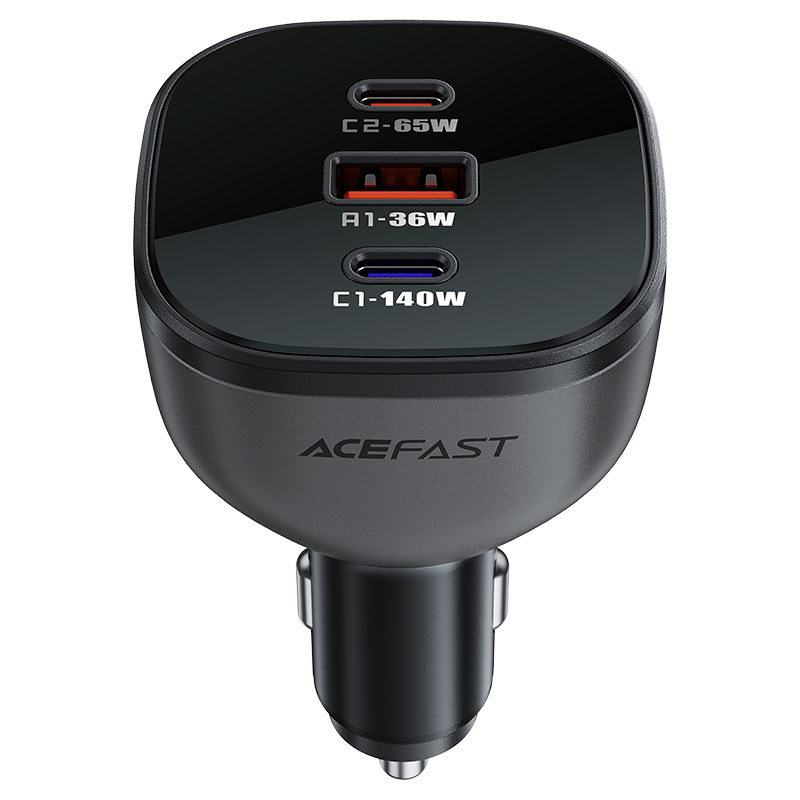 Acefast B14 165W PD3.1 Car Charger with Dual USB‑C