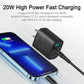 20W Mini Intelligent USB-C PD+QC Fast Charger L-QP2011