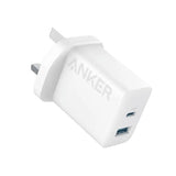 Anker 2-Port High-Speed 20W USB-C Wall Charger White A2348K21