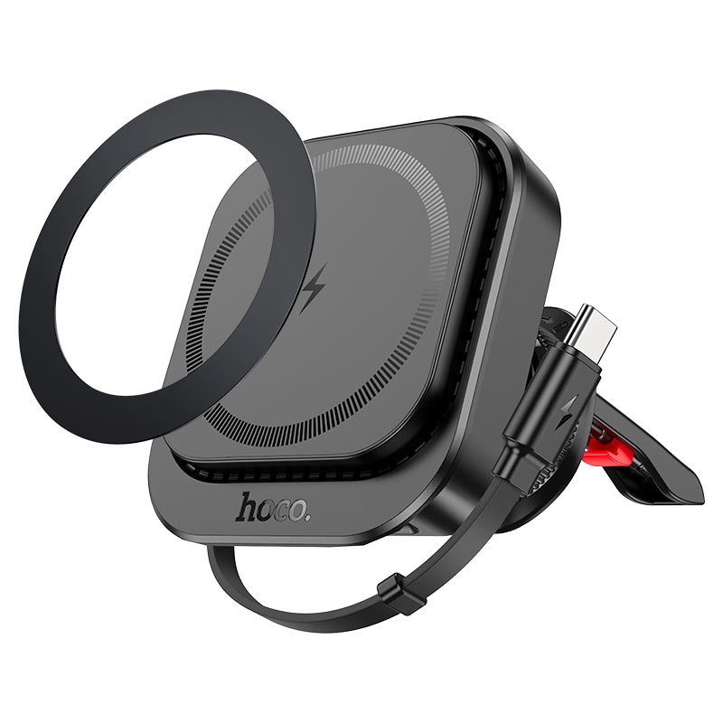 HOCO HW23 Might 15W Wireless Car Charger Air Vent Mount