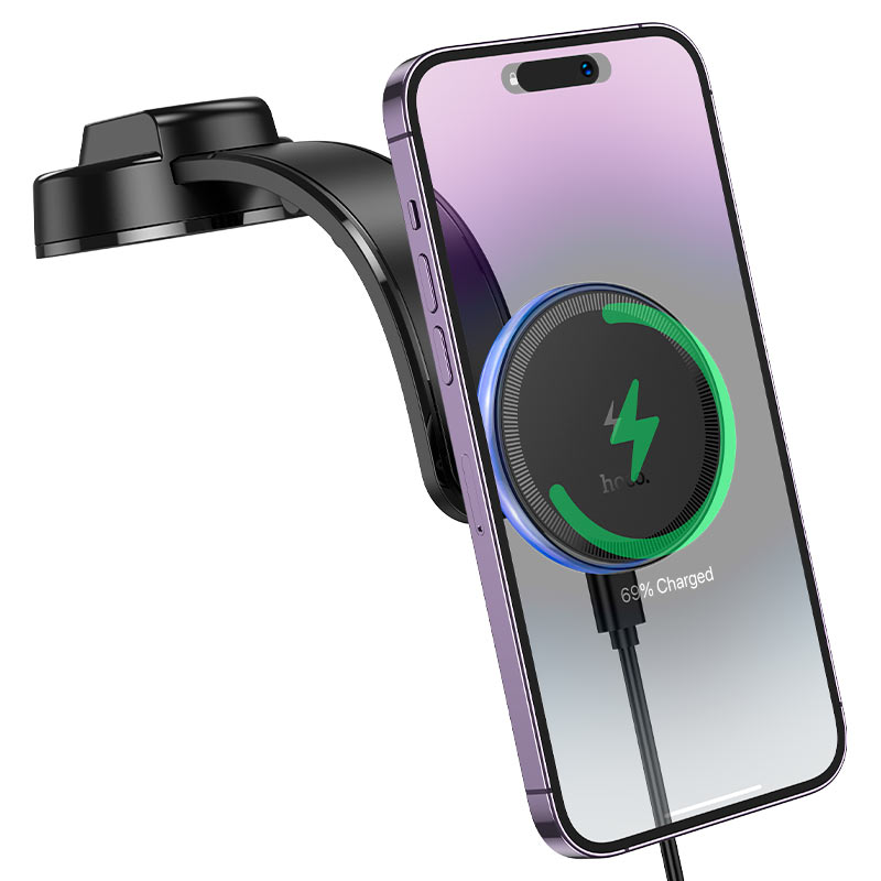 Hoco HW25 Car Wireless Charger with Cooling Fan
