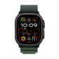 Apple Watch Ultra 2 GPS + Cellular 49mm Black Titanium Case with Dark Green Alpine Loop Medium (Arabic Edition)