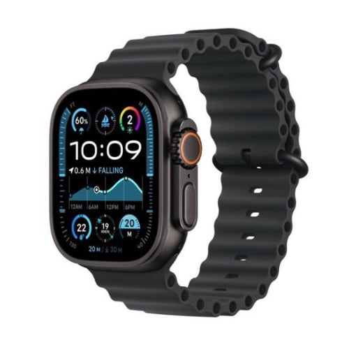 Apple Watch Ultra 2 GPS + Cellular 49mm Black Titanium with Black Ocean Band (Arabic Edition)