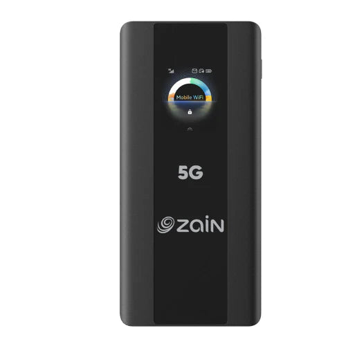 Zain 5G Mobile Wi‑Fi Pro Black Edition Router