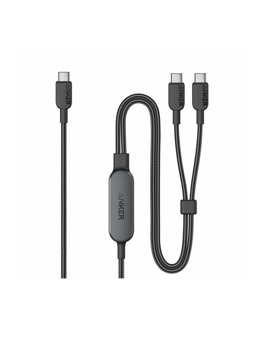 Anker 2-in-1 USB-C to USB-C Cable: Fast 140W Charging & Data Transfer