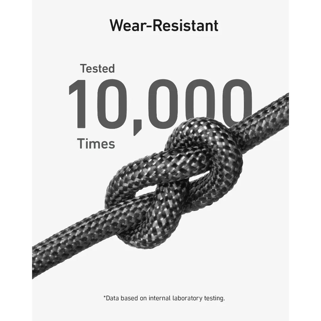 Anker 544 Bio Nylon USB-C to USB-C Cable 140W, 6ft Black