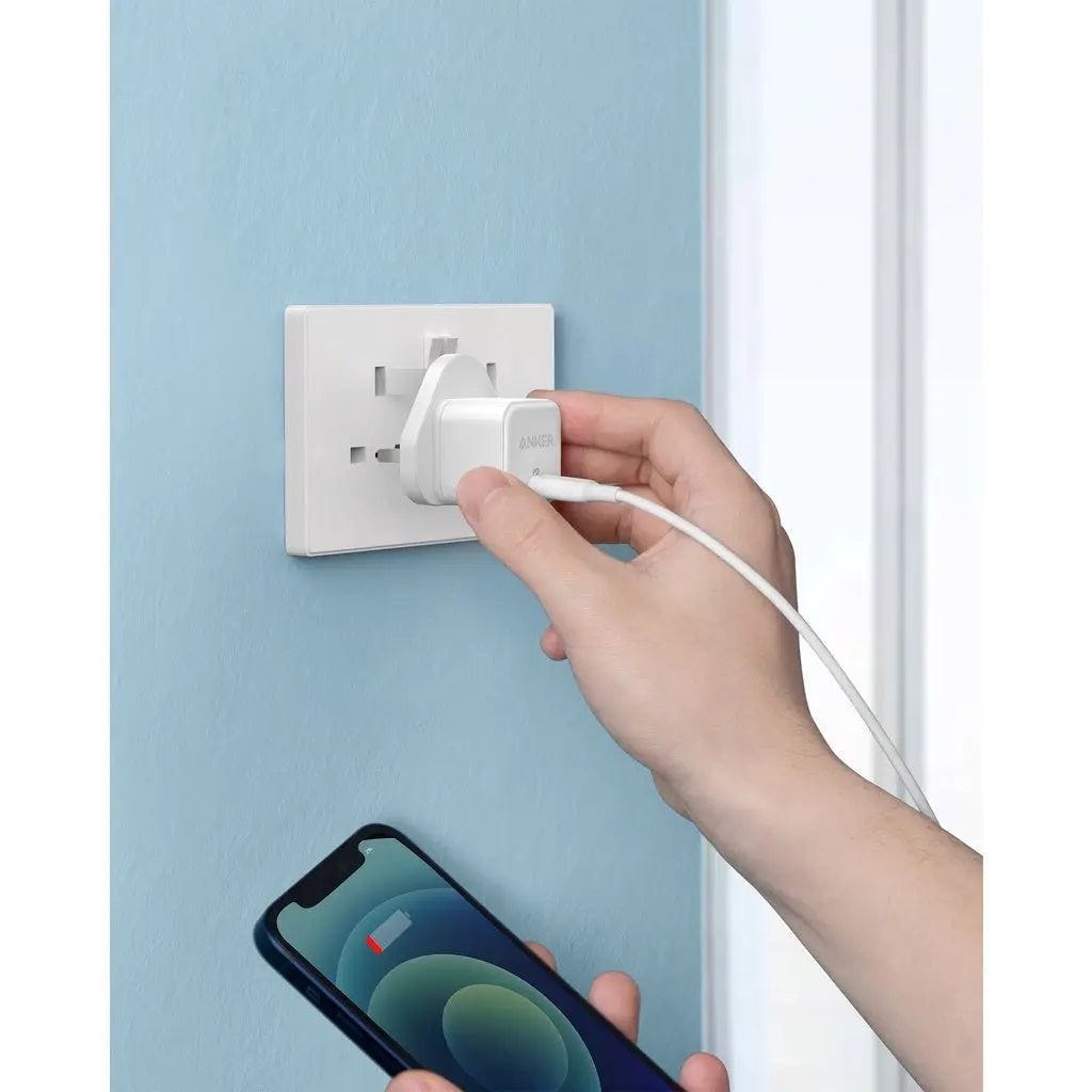 Anker PowerPort III USB-C Wall Charger: Fast 20W Power Delivery for iPhone