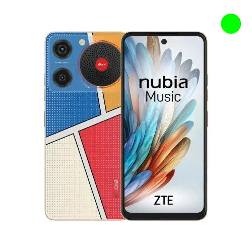 ZTE nubia Music Smartphone 128GB Dual‑SIM Pop Art Design